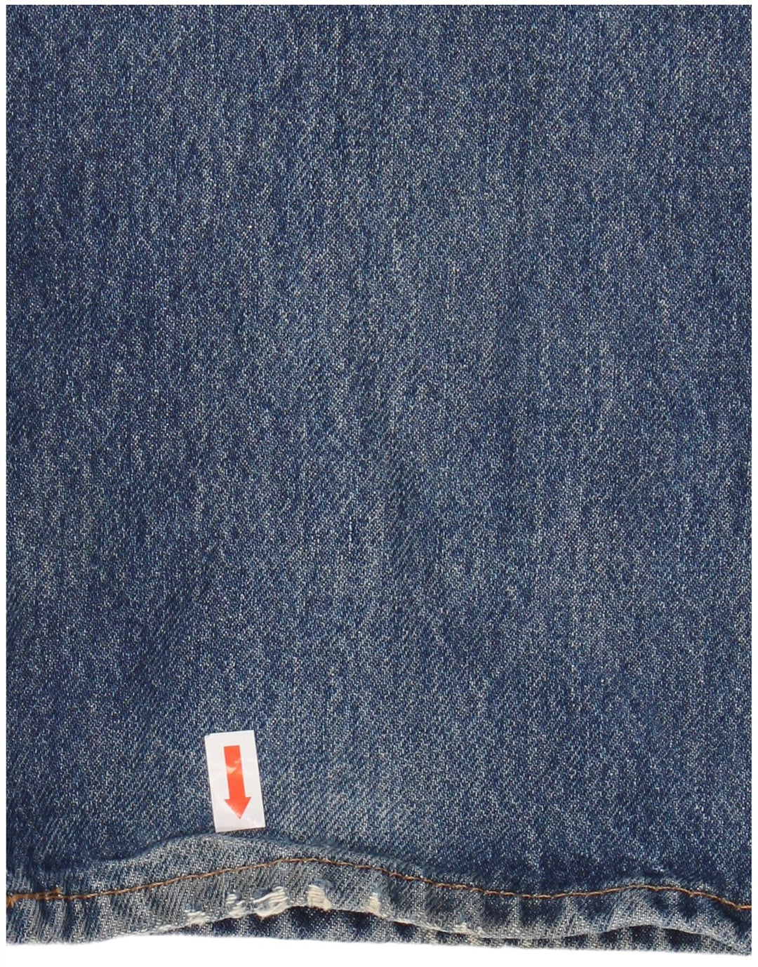 LEVI'S Mens 501 Straight Jeans W36 L34 Blue Cotton