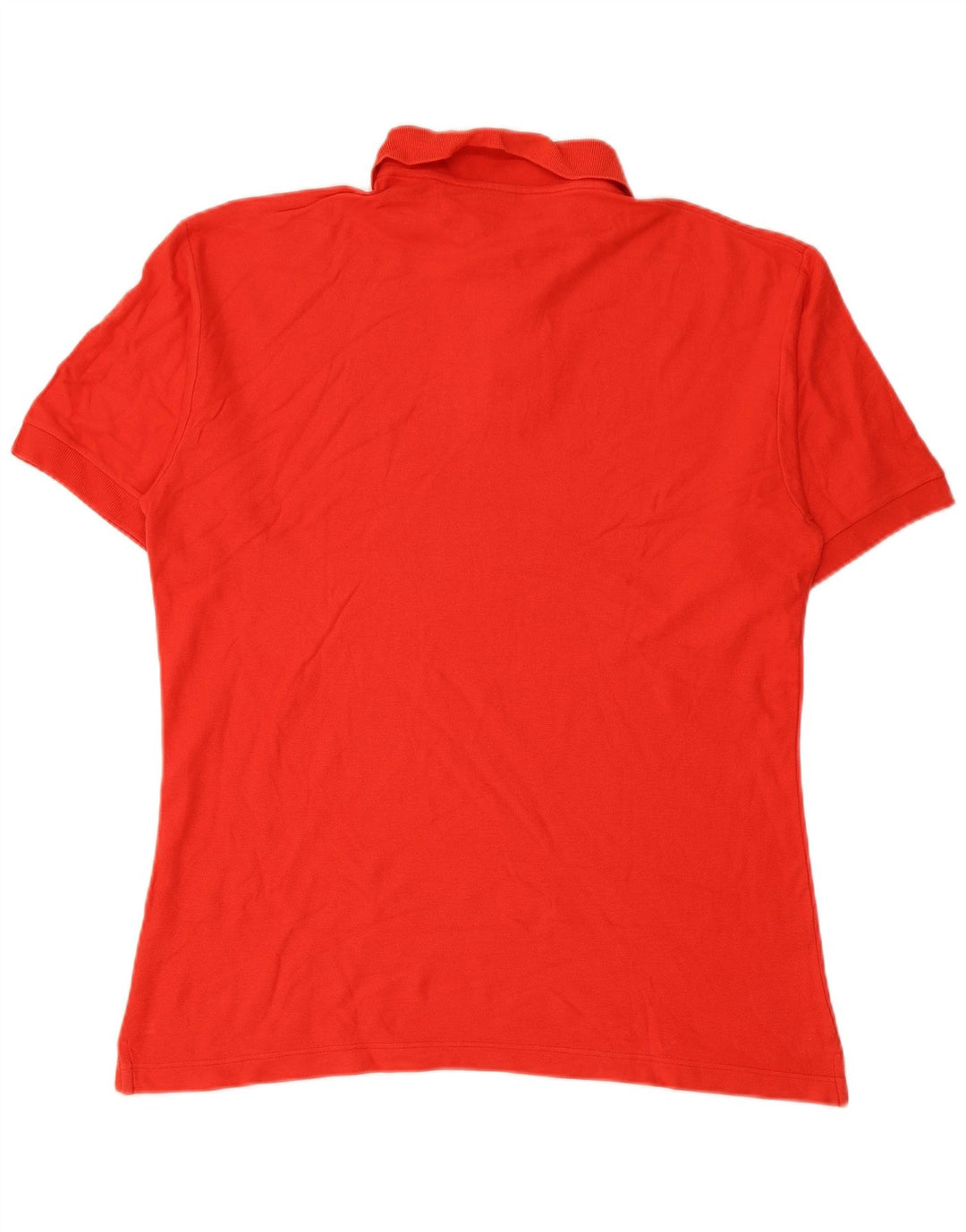 FILA Mens Polo Shirt IT 52 Large Red Cotton