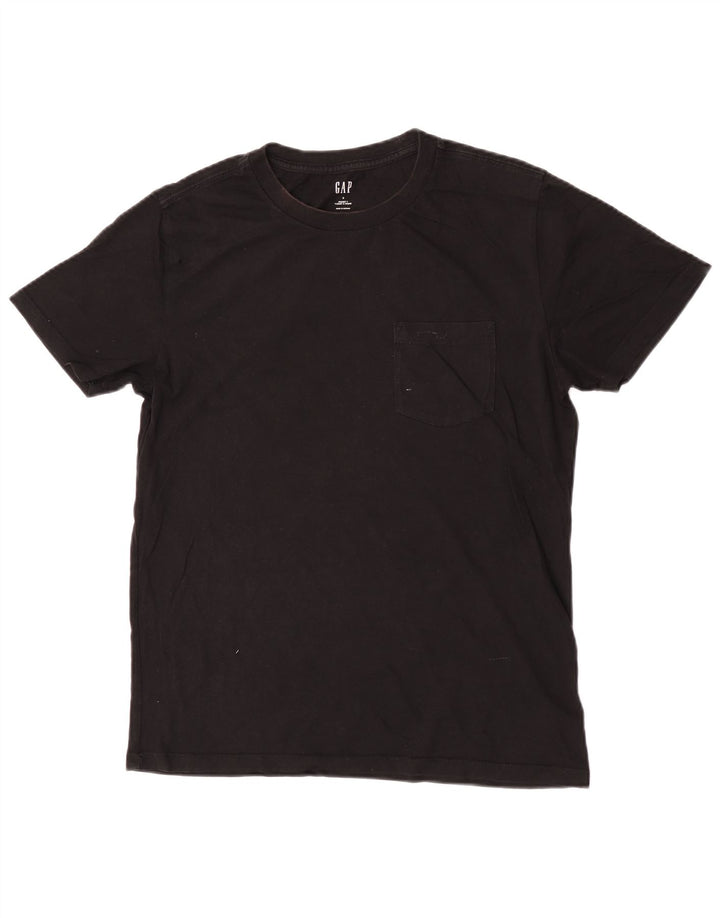 Gap Mens T-Shirt Top Small Black Cotton