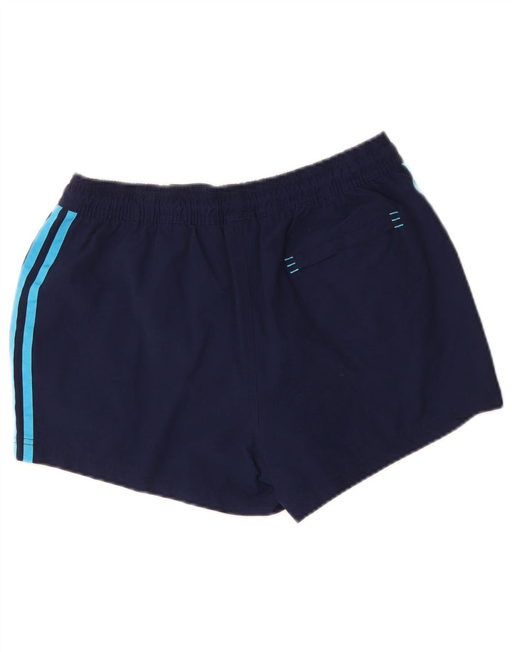 ADIDAS Mens Sport Shorts Medium Navy Blue Polyester