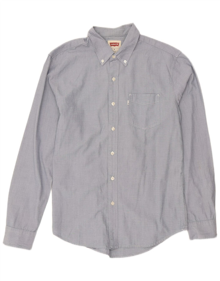 LEVI'S Mens Shirt Medium Blue Cotton