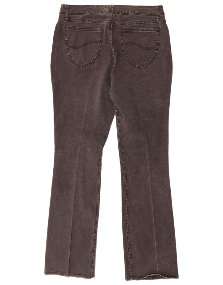 Lee Womens Riders Mid Rise Bootcut Jeans W32 L31 Grey