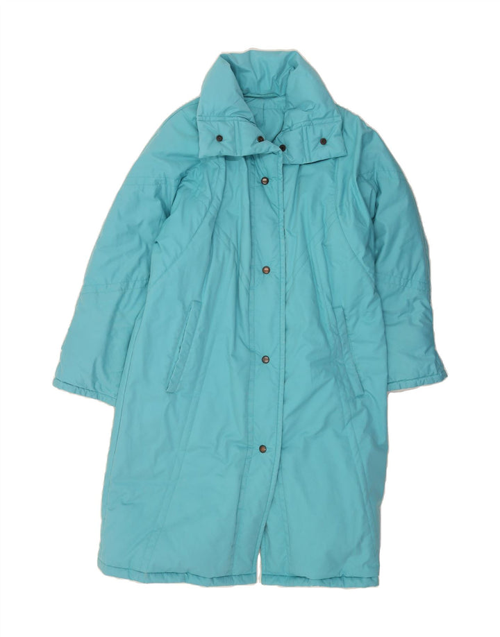 VINTAGE Womens Padded Coat UK 20 2XL Blue Vintage Vintage and Second-Hand Vintage from Messina Hembry 