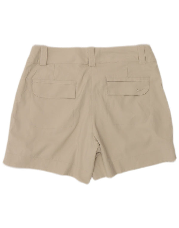 Nike Mens Dri Fit Chino Shorts UK 8 Small W30 Beige Polyester