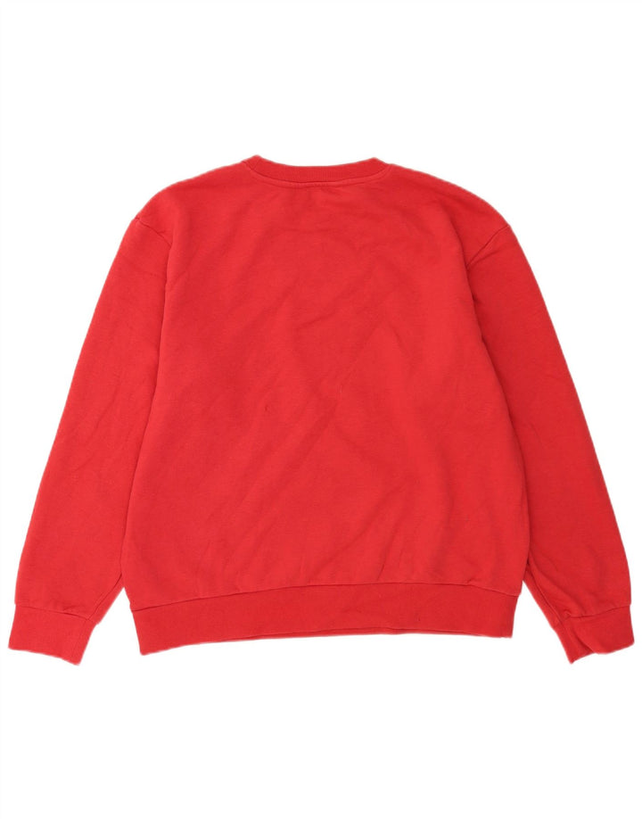 MARKS & SPENCER Mens Sweatshirt Jumper Medium Red Cotton