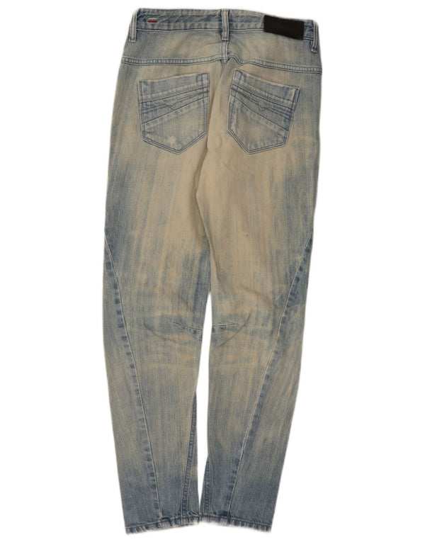 Diesel Womens Fayza Relaxed Fit Slim Jeans W25 L26 Blue Cotton