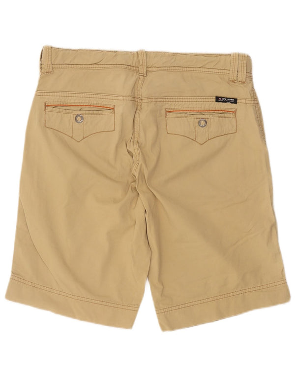 CAPE HORN Mens Chino Shorts IT 50 Large W36 Beige Cotton