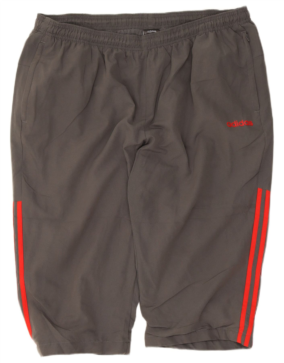 Adidas Mens Sport Shorts 2XL Grey Polyester