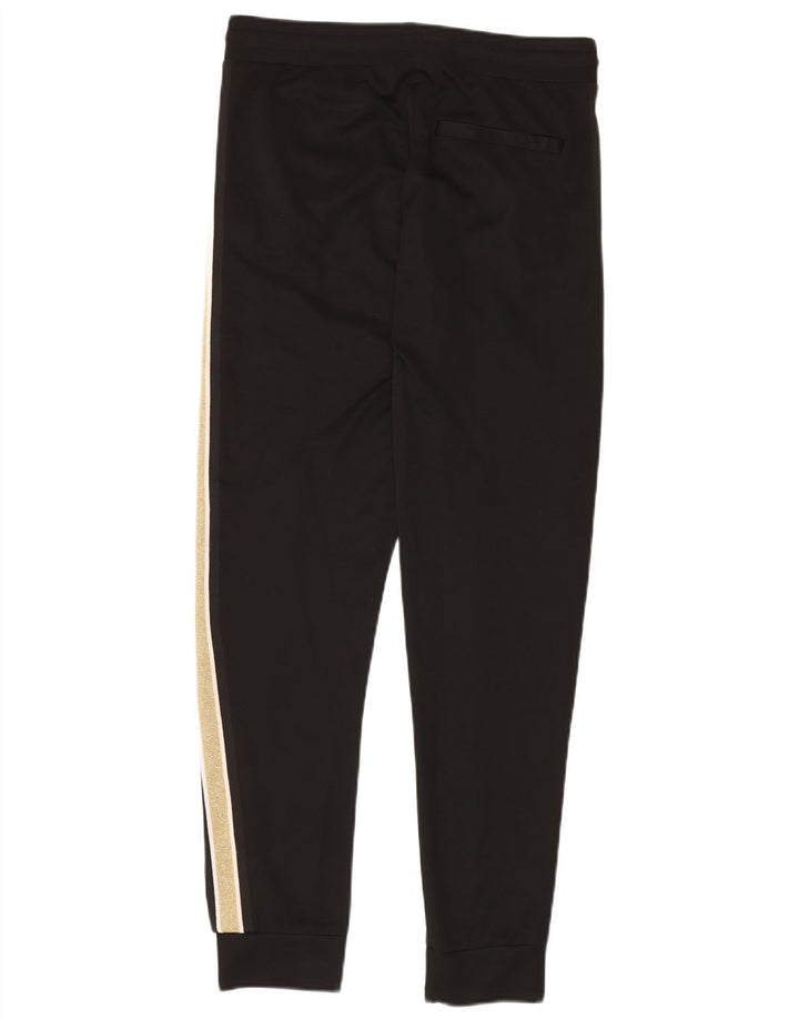 TRUE RELIGION Womens Tracksuit Trousers Joggers UK 14 Medium  Black