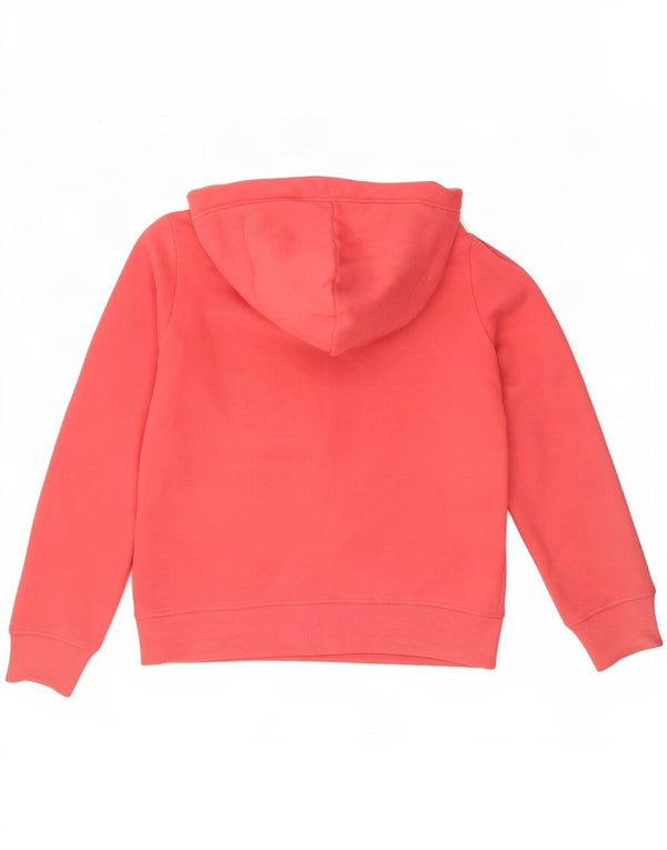 Superdry Womens Zip Hoodie Sweater UK 10 Small Pink Cotton
