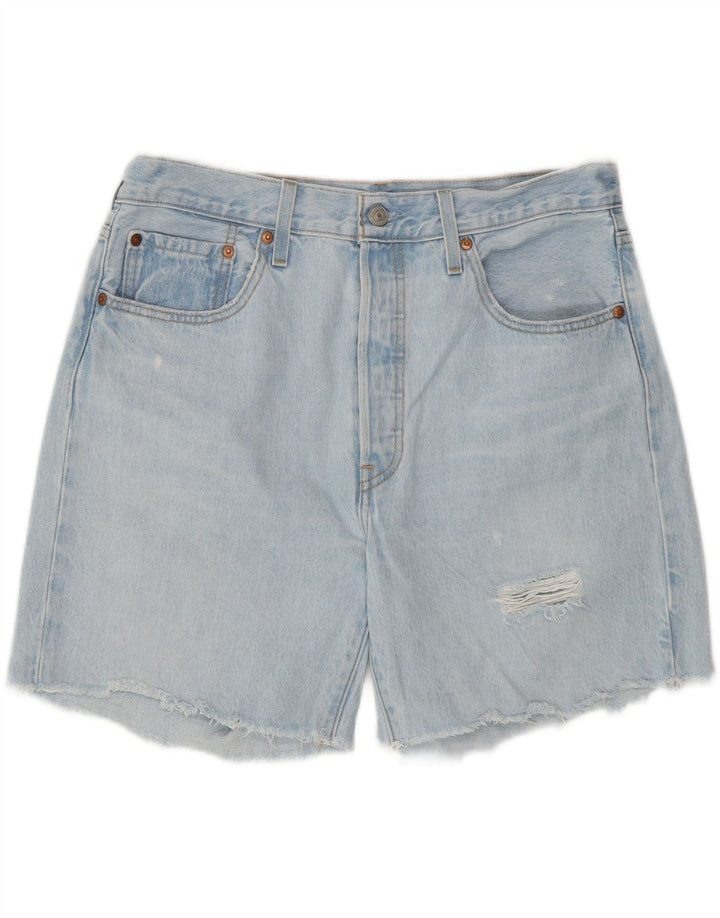 LEVI'S Mens 501 Denim Shorts W31 Medium Blue Cotton Vintage Levi's and Second-Hand Levi's from Messina Hembry 