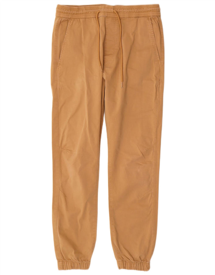 Zara Mens Joggers Casual Trousers Medium W32 L28 Beige