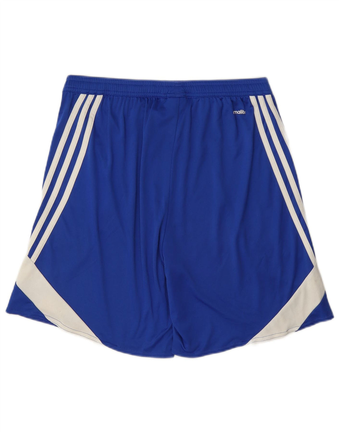 Adidas Mens Climalite Sport Shorts Medium Blue Colourblock Polyester