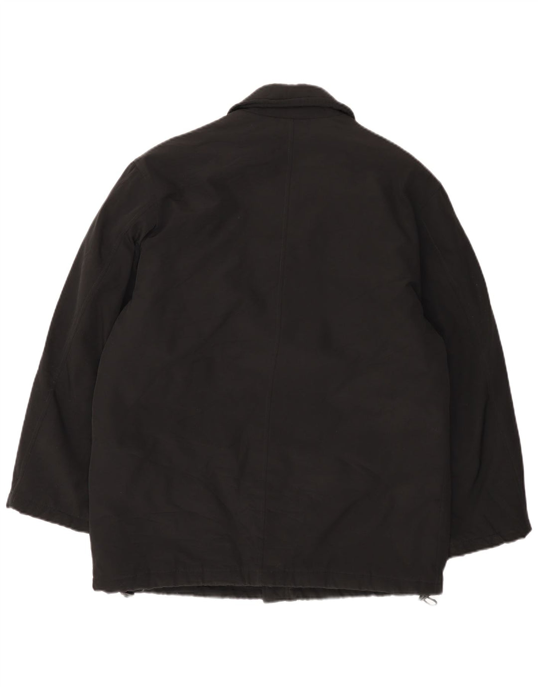 Blue Side Mens Loose Fit Utility Jacket UK 36 Small Black Polyester