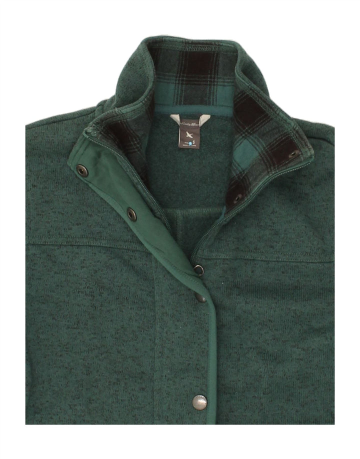EDDIE BAUER Womens Windbreaker Jacket UK 10 Small Green Polyester Vintage Eddie Bauer and Second-Hand Eddie Bauer from Messina Hembry 