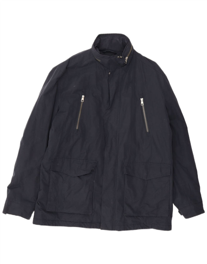 Gant Mens Utility Jacket UK 44 2XL Navy Blue