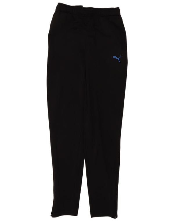 PUMA Boys Tracksuit Trousers 13-14 Years  Black Polyester