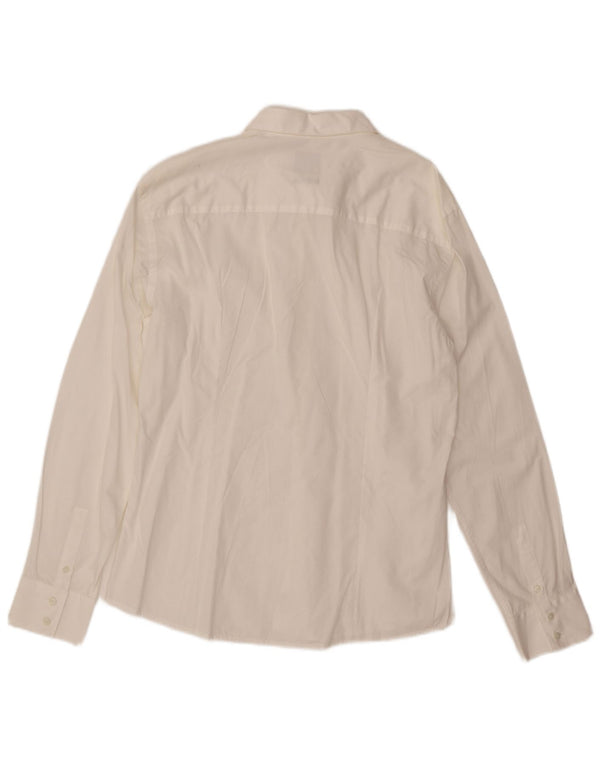 CALVIN KLEIN Mens Slim Fit Shirt XL White