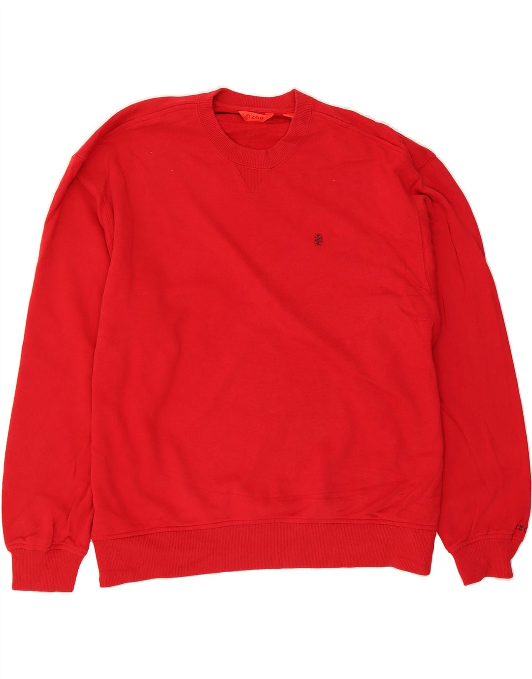 IZOD Mens Sweatshirt Jumper 2XL Red Cotton Vintage Izod and Second-Hand Izod from Messina Hembry 