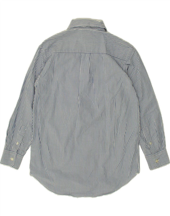 GAP Boys Shirt 10-11 Years Blue Striped Cotton Vintage Gap and Second-Hand Gap from Messina Hembry 