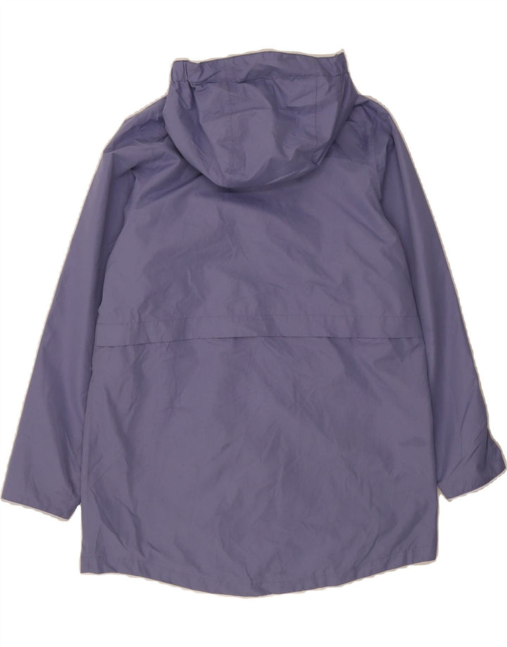 MOUNTAIN WAREHOUSE Boys Hooded Raincoat 12-13 Years Purple Polyester Vintage Mountain Warehouse and Second-Hand Mountain Warehouse from Messina Hembry 