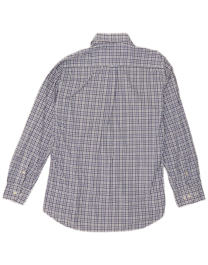 Barbour Mens Shirt Small Blue Gingham