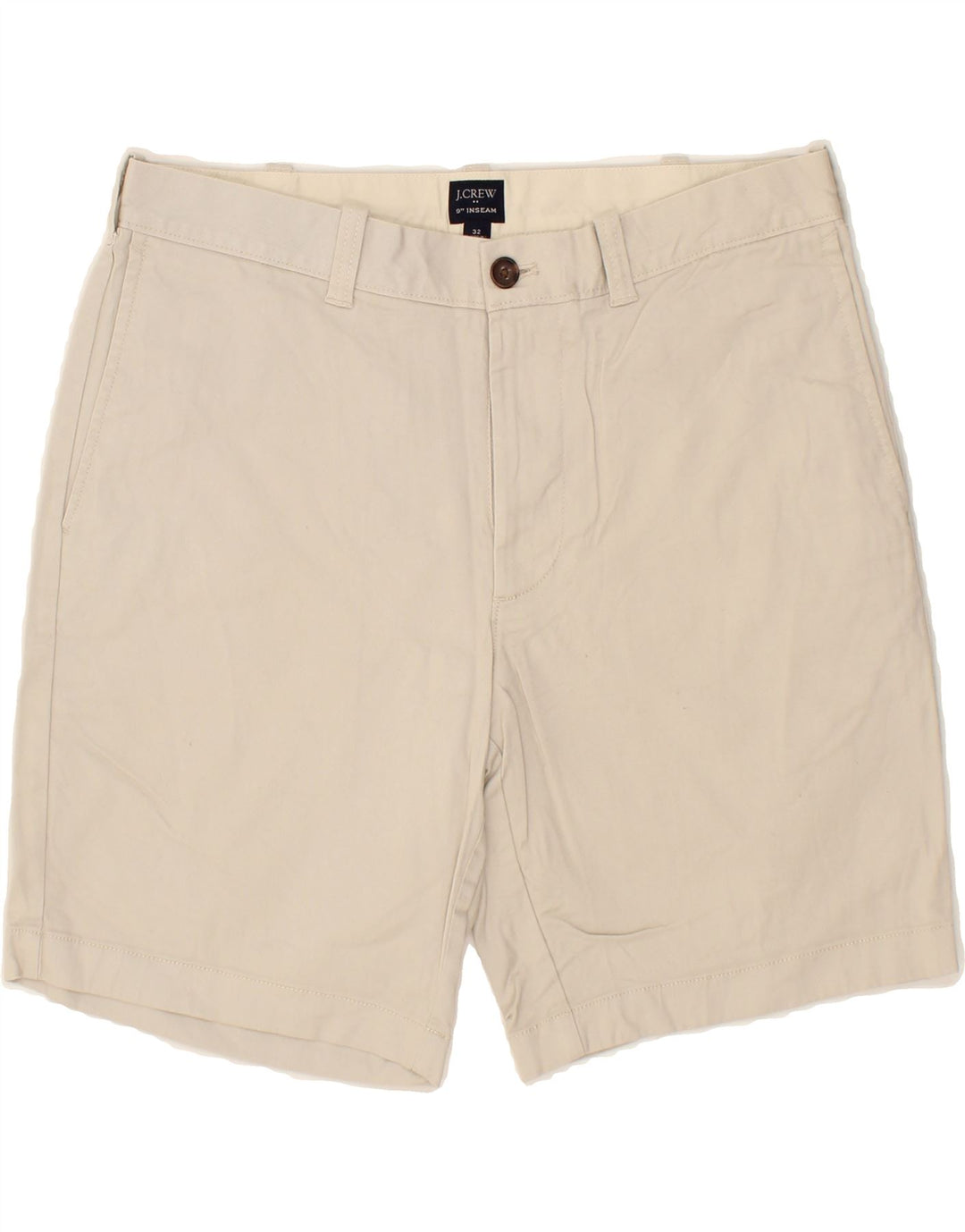J. CREW Womens Chino Shorts W32 Large Beige Cotton Vintage J. Crew and Second-Hand J. Crew from Messina Hembry 