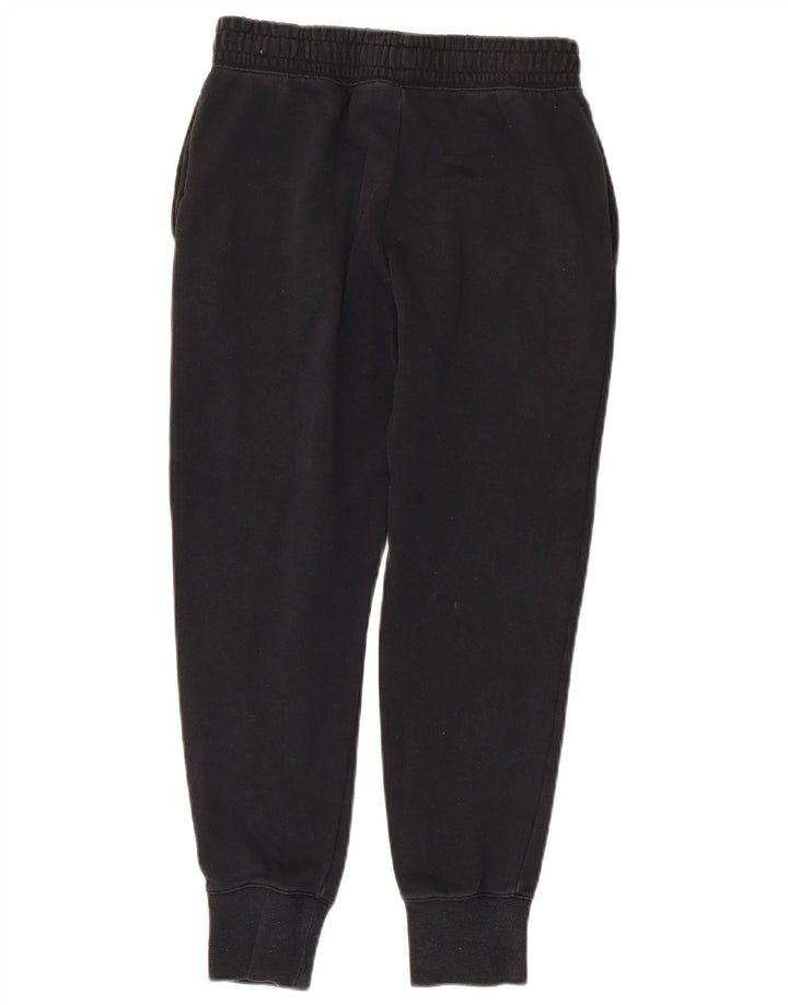 NIKE Girls Tracksuit Trousers Joggers 12-13 Years Large Black Cotton