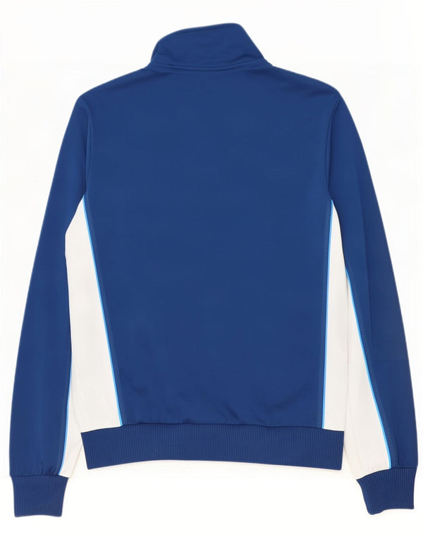 Puma Mens Tracksuit Top Jacket Medium Blue Colourblock Polyester