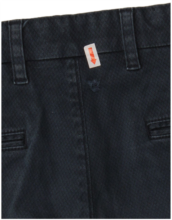 TOMMY HILFIGER Mens Slim Fit Chino Trousers W36 L32 Navy Blue Cotton