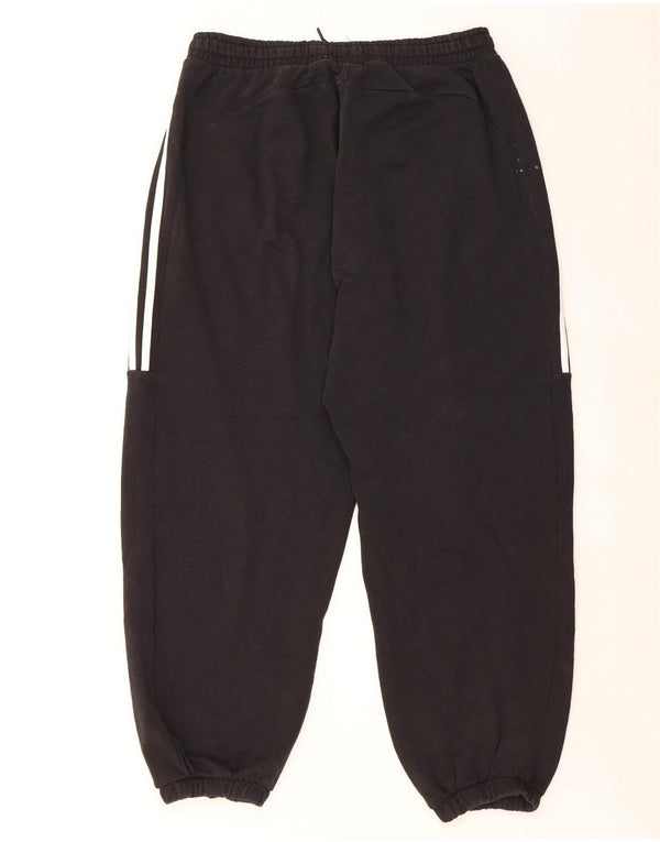 Adidas Womens Tracksuit Trousers Joggers UK 20/22 XL Black Cotton