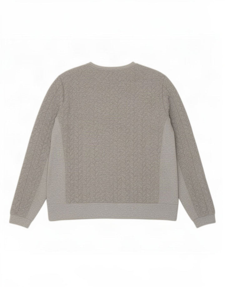 Zara Womens Sweatshirt Jumper UK 14 Medium Grey
