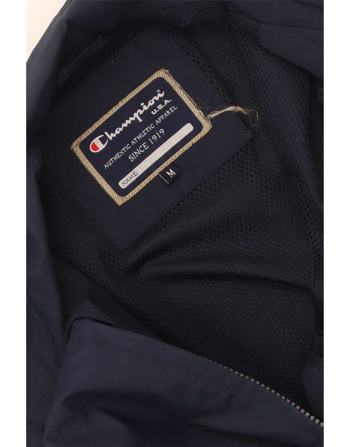 Champion Mens Tracksuit Top Jacket Medium Navy Blue