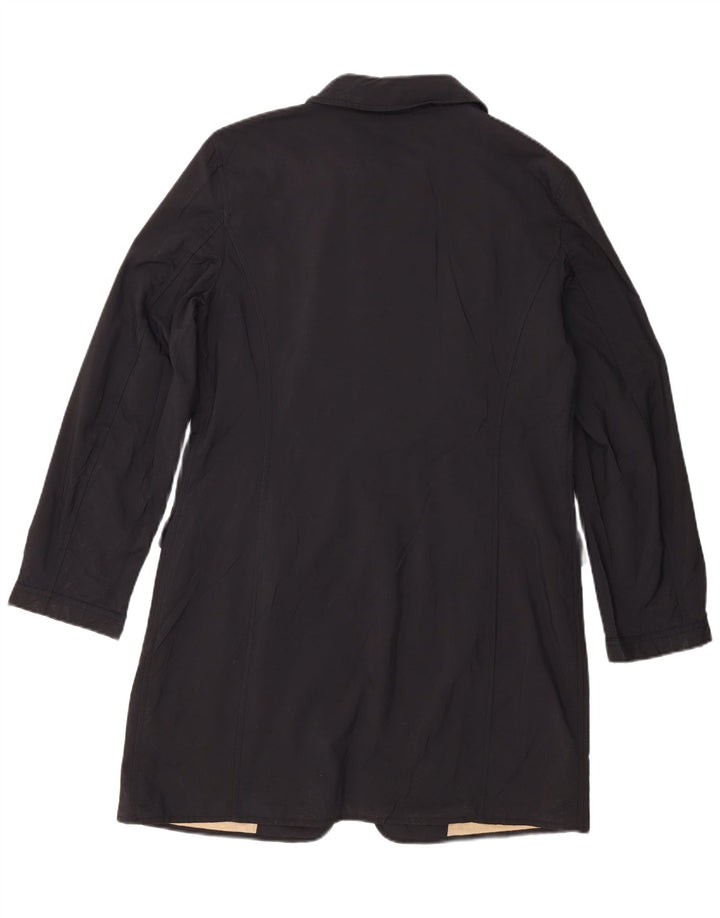 Fay Womens Overcoat UK 14 Large Navy Blue