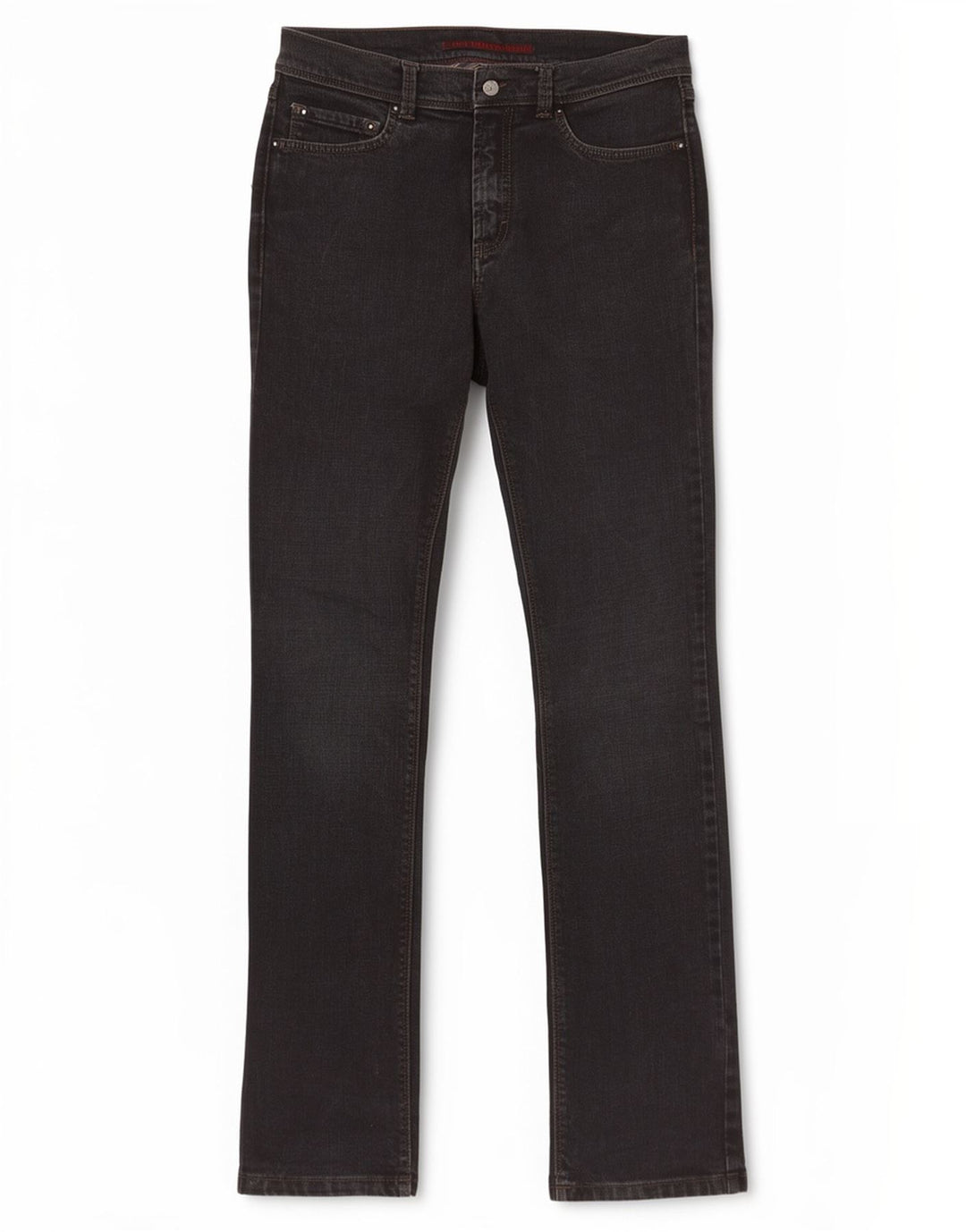 Trussardi Mens Straight Jeans W29 L32 Grey Cotton