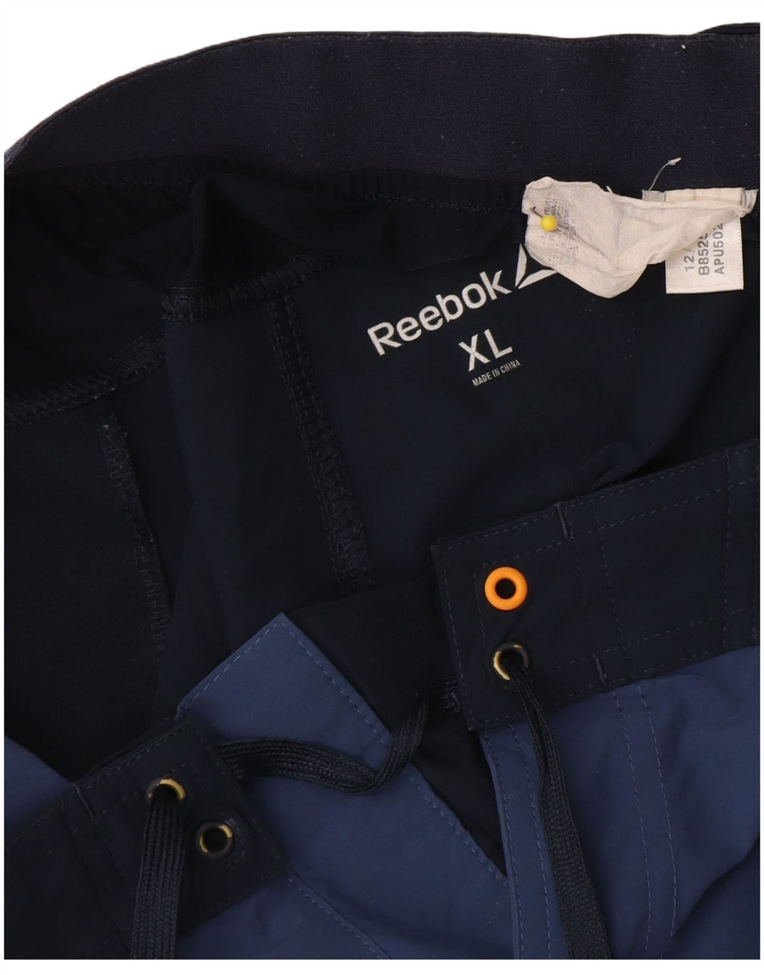 Reebok Mens Swimming Shorts XL Navy Blue Colourblock Polyester