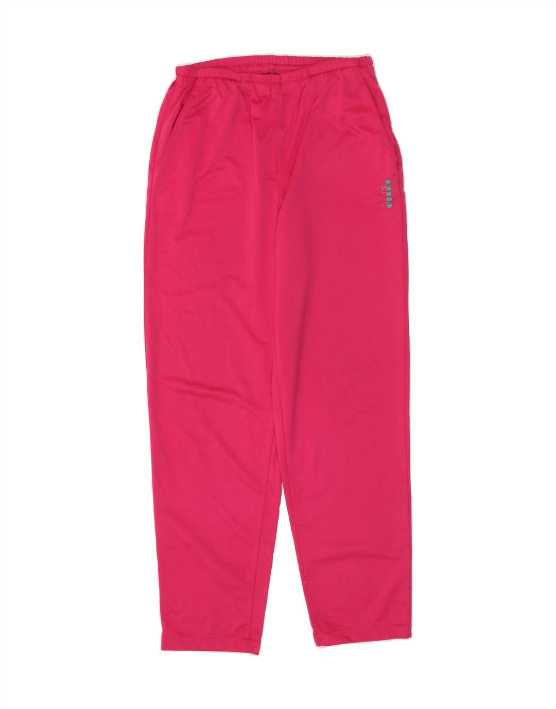 DIADORA Womens Tracksuit Trousers EU 38 Medium Pink Polyester Vintage Diadora and Second-Hand Diadora from Messina Hembry 