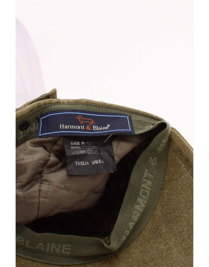 Harmont & Blaine Mens Baseball Cap One Size Khaki Cotton