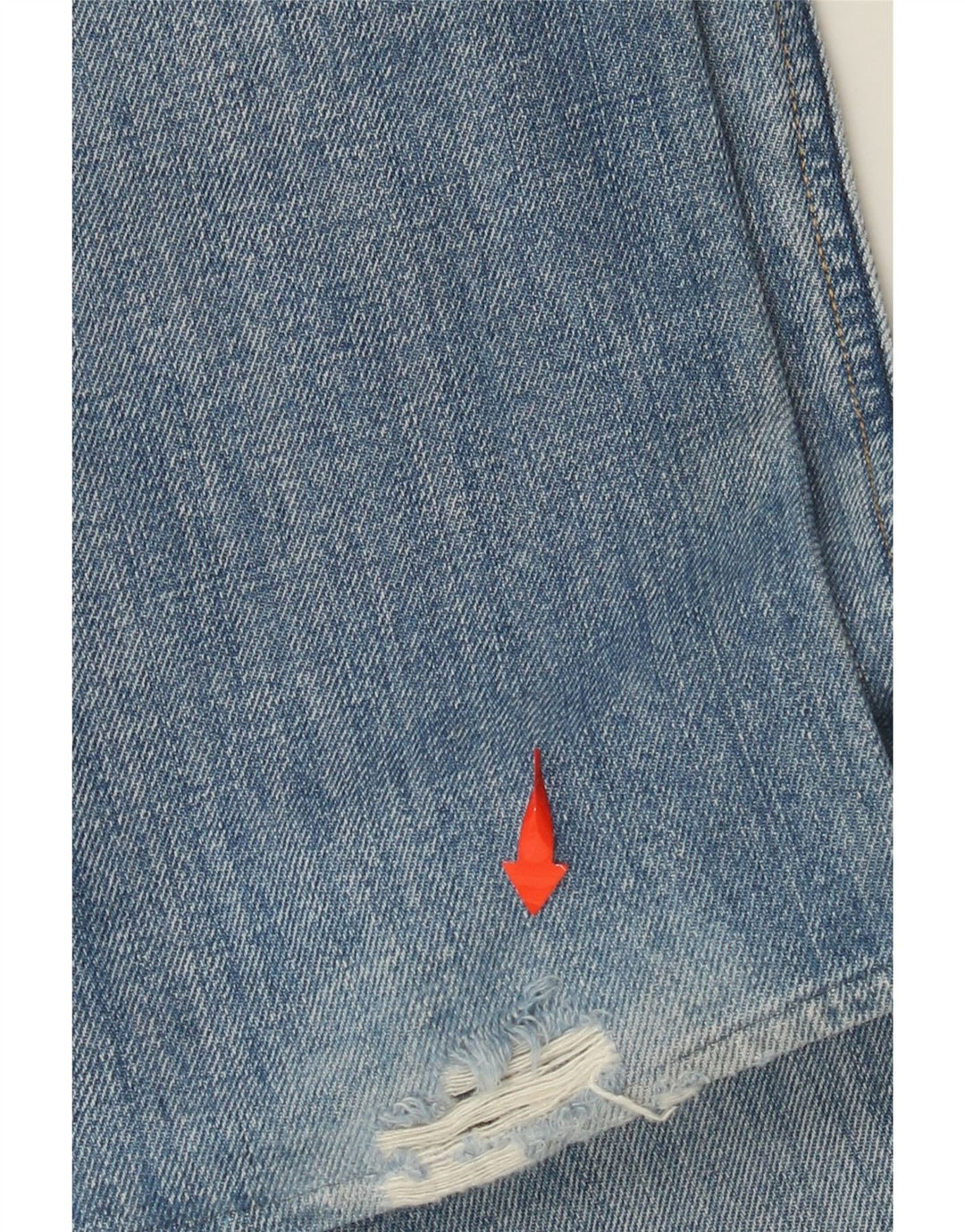 DIESEL Womens Reckfly Straight Jeans W30 L31 Blue Cotton