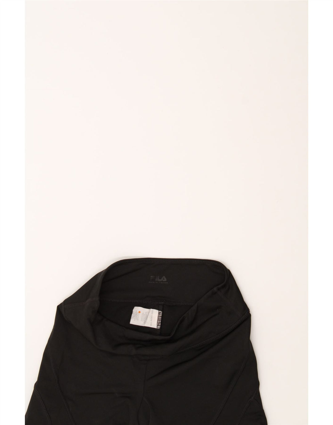 FILA Womens Sport Shorts UK 2 2XS  Black Polyester Vintage Fila and Second-Hand Fila from Messina Hembry 