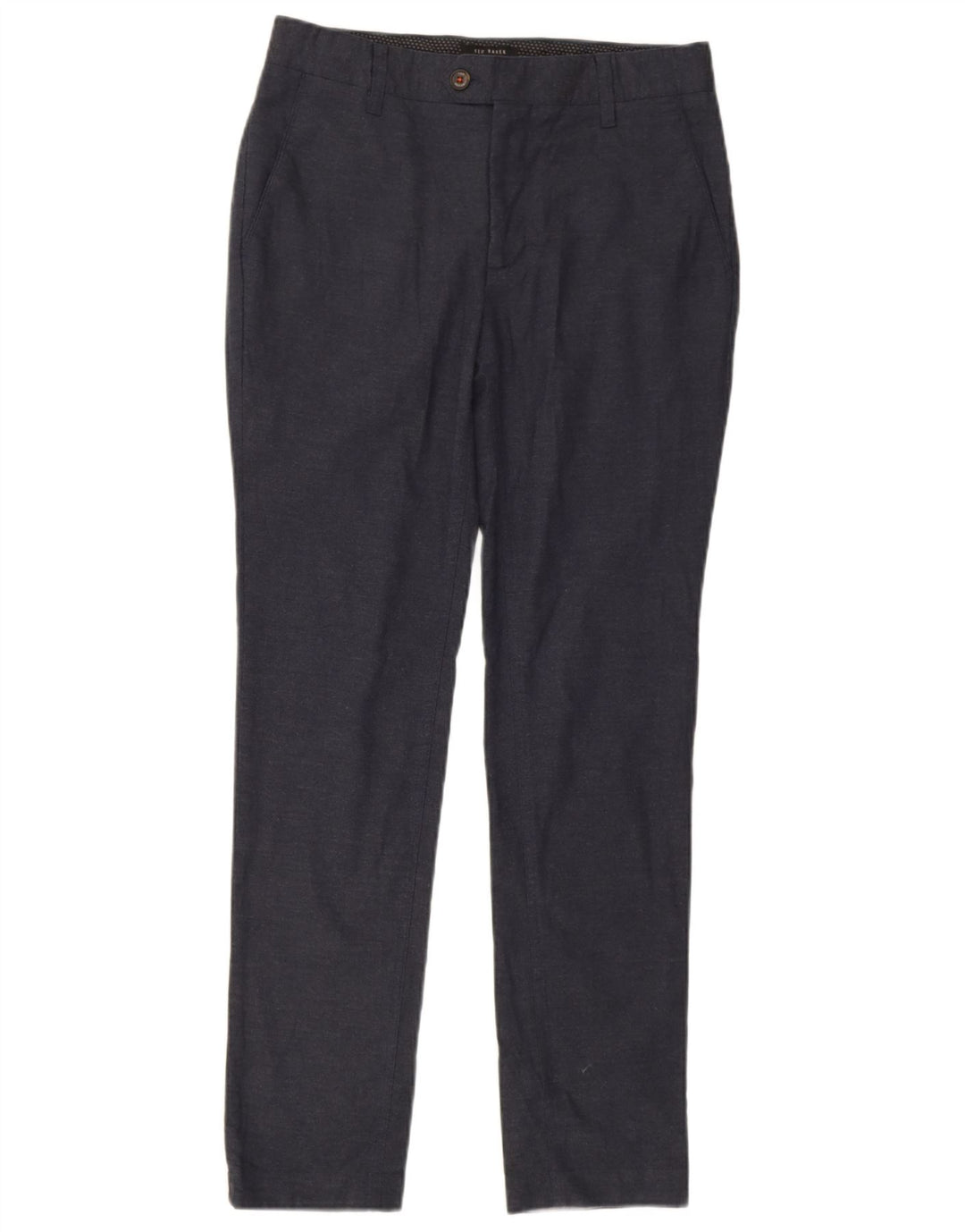 Ted Baker Mens Slim Suit Trousers W30 L30 Navy Blue