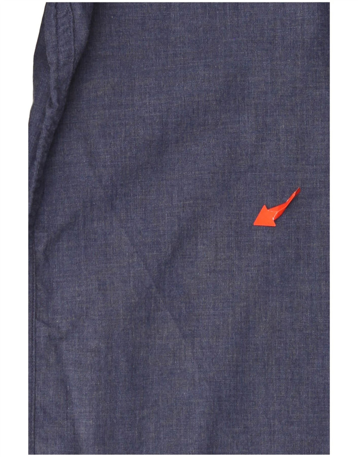 J. CREW Mens Shirt XL Blue Cotton