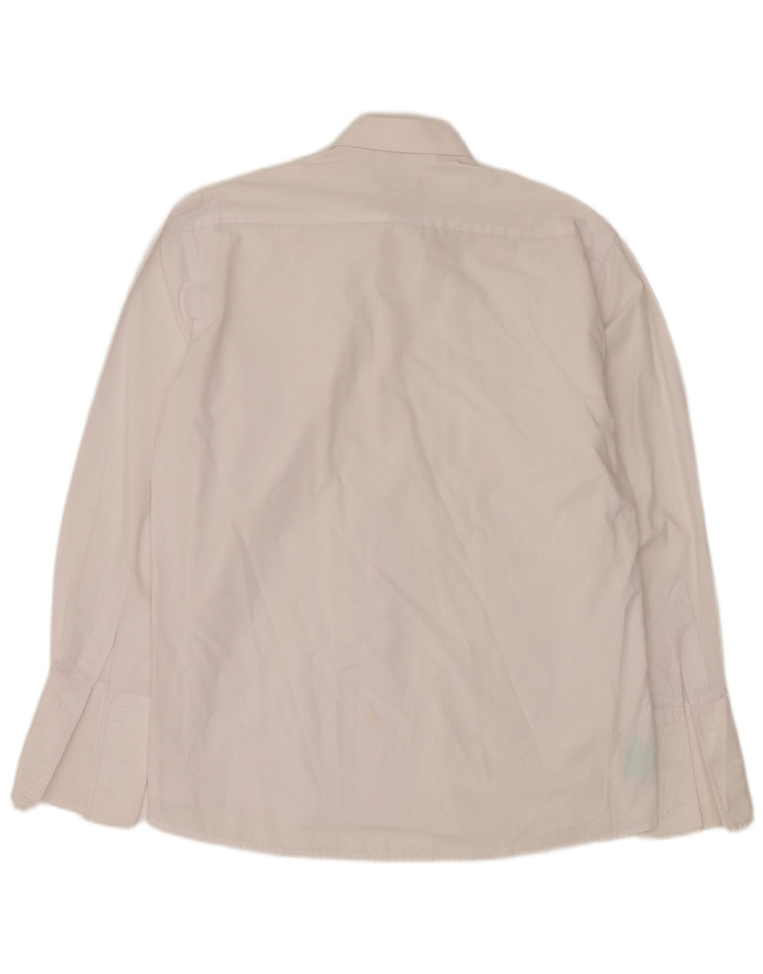 Pierre Cardin Mens Formal Shirt Size 46 41 Large White Cotton