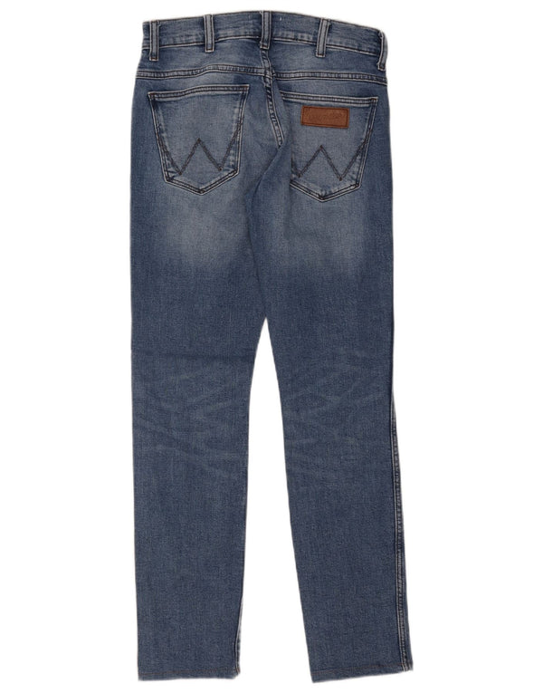 Wrangler Womens Larston Slim Tapered Jeans W28 L29 Blue
