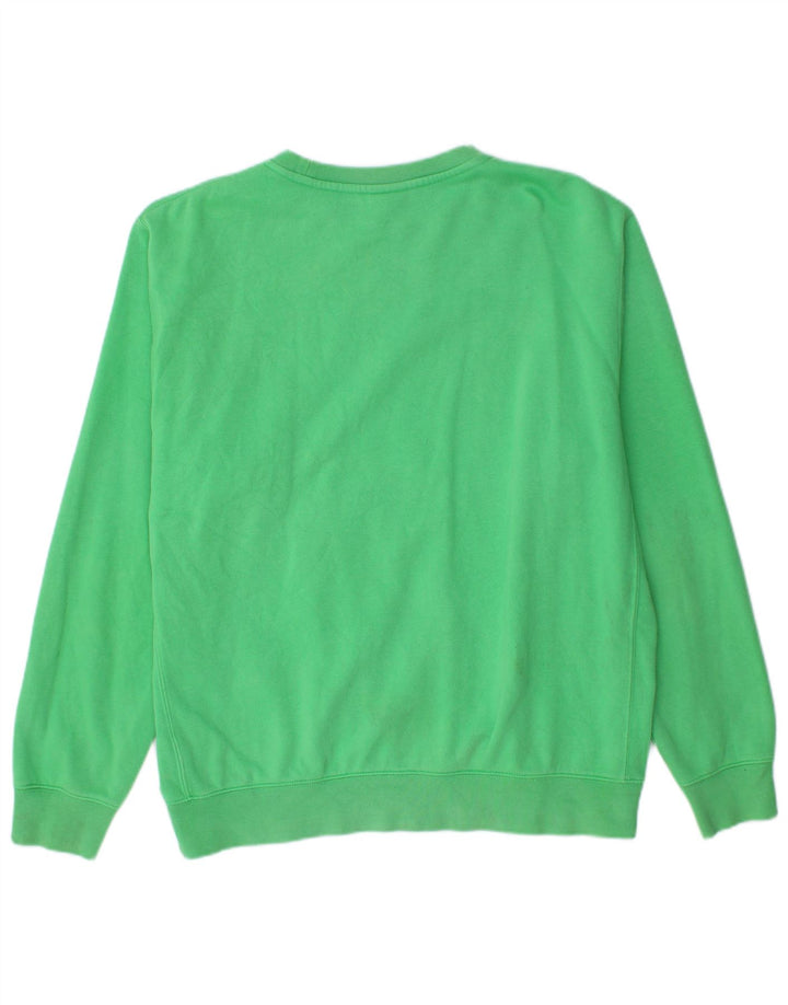Nike Mens Loose Fit Sweatshirt Jumper Medium Green Cotton