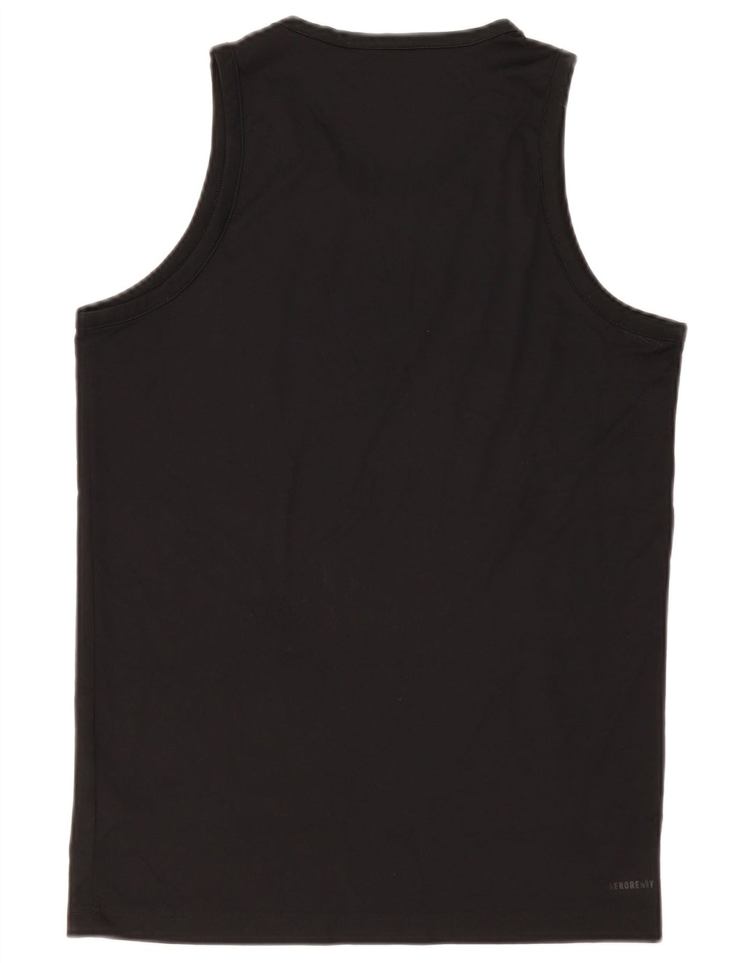 Adidas Mens Graphic Vest Top Medium Black Polyester