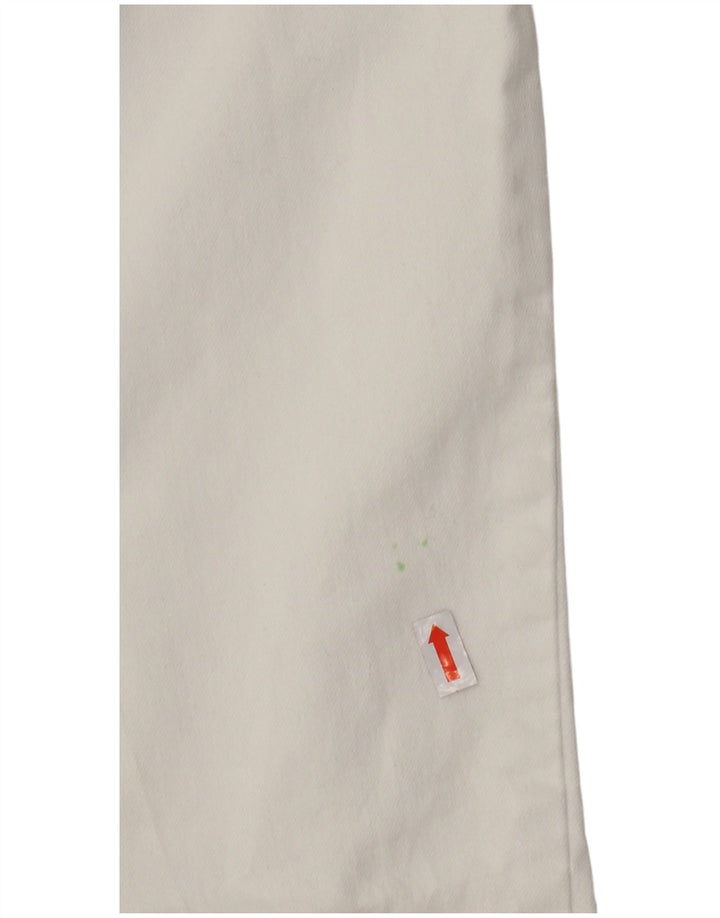 PRANA Womens Slim Jeans US 4 Small W27 L31 White Cotton