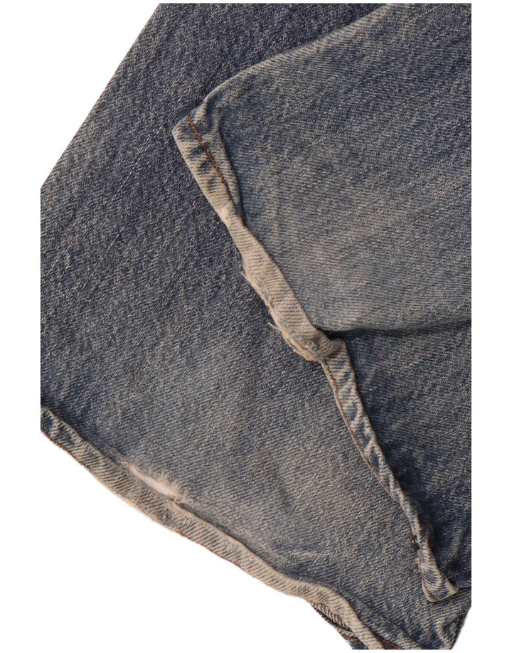 DIESEL Mens Straight Jeans W34 L31 Blue Cotton