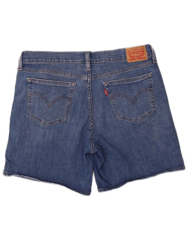 Levi's Womens Denim Shorts W30 Medium Blue Cotton