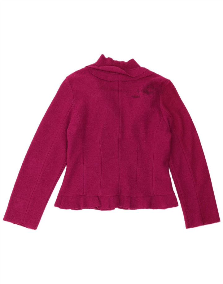 Fenn Wright Manson Womens 2 Button Blazer Jacket UK 16 Large Pink Floral